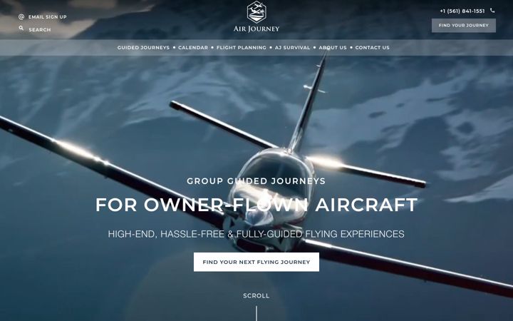 Screenshot του airjourney.com