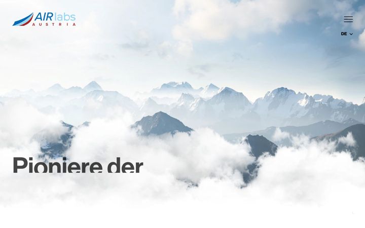 Screenshot of airlabs.at