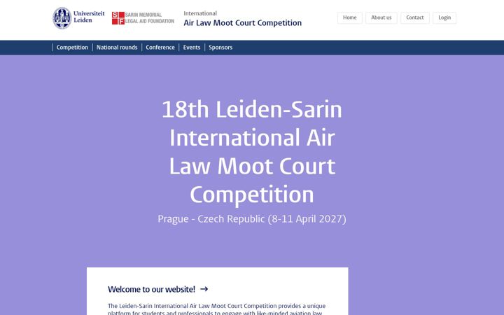 Screenshot του airlawmootcourt.com