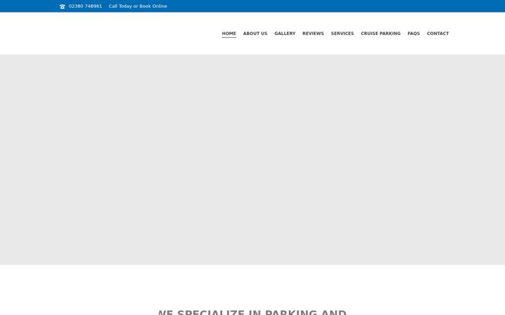 Zrzut ekranu airlynxparking.co.uk