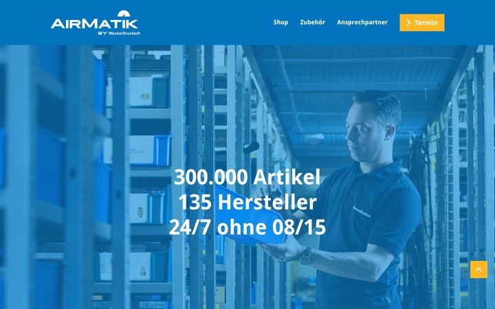 Screenshot of airmatik.de