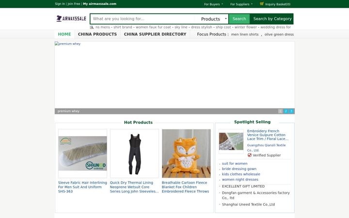 Screenshot of airmaxssale.com