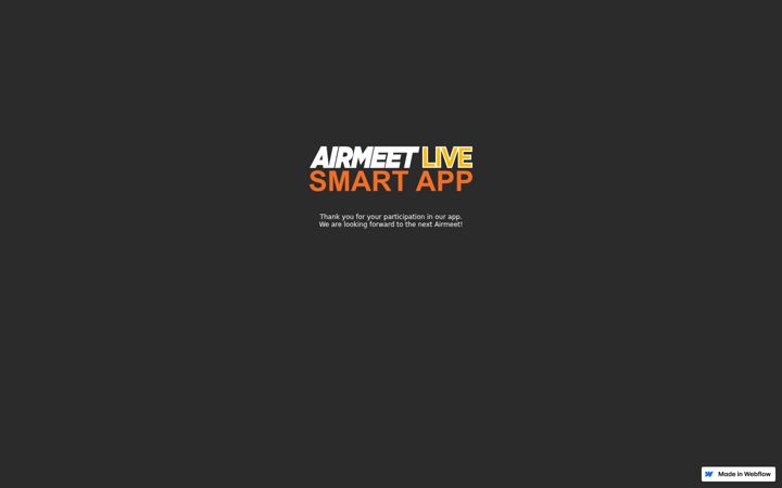 Screenshot του airmeetsmartapp.webflow.io