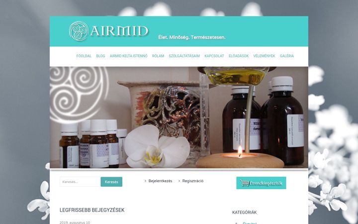 Screenshot of airmid.hu