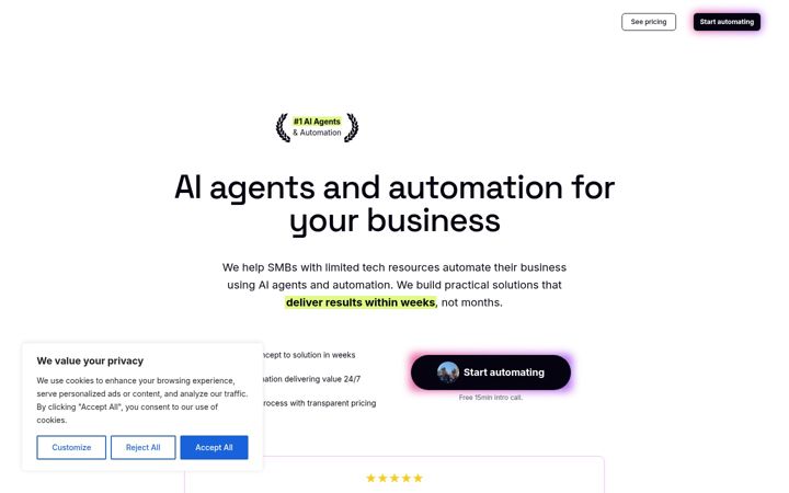 Screenshot of airobi.ai