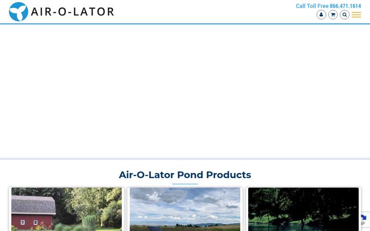 Screenshot of airolator.com