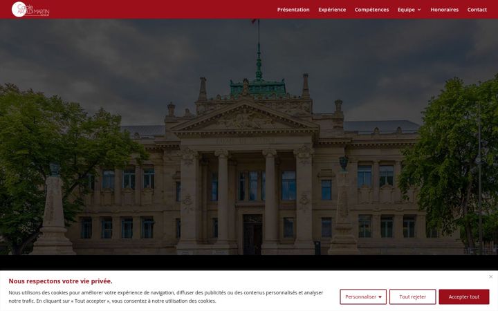 Screenshot of airoldimartin-avocat.fr