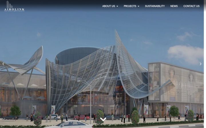 Screenshot of airolinkgroup.com