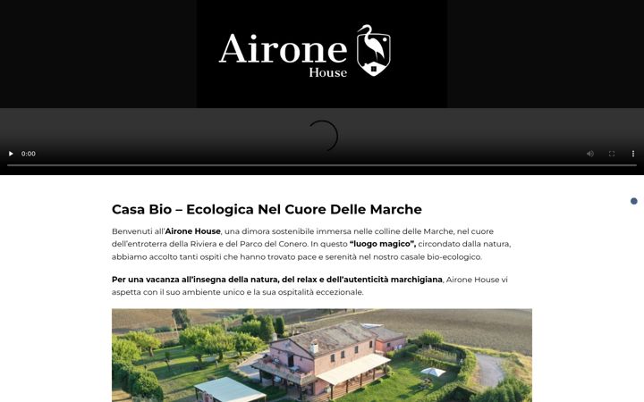 Screenshot του aironecountryhouse.it