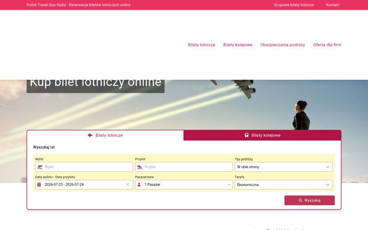 Skærmbillede af aironline.pl