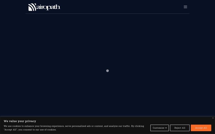 Capture d'écran de airopath.com