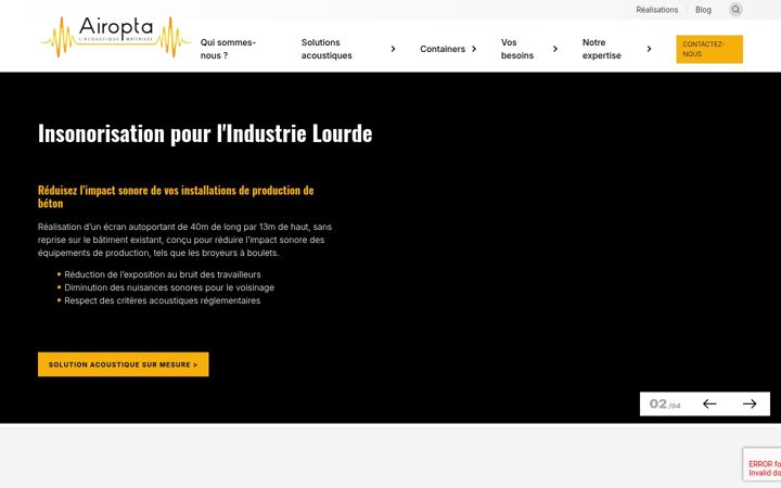 Screenshot of airopta-groupe.fr