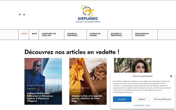 Captura de pantalla de airplaneo.com