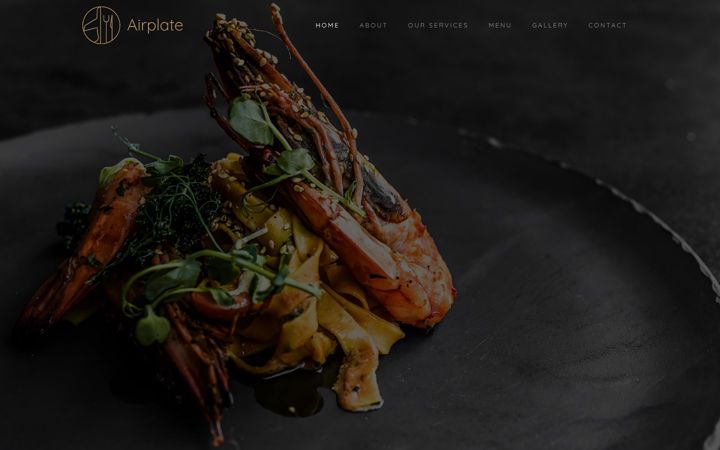 Screenshot of airplate.ro