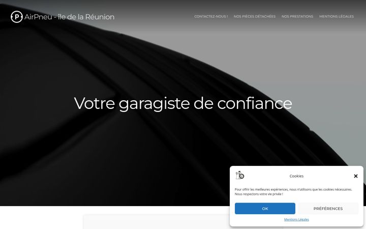 Screenshot of airpneu.re