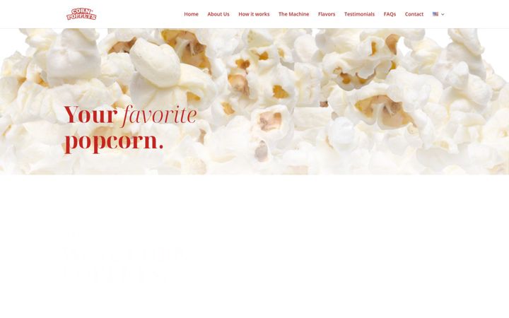 Ekrano kopija airpopcorn.us