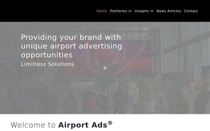 Screenshot of airport-ads.com
