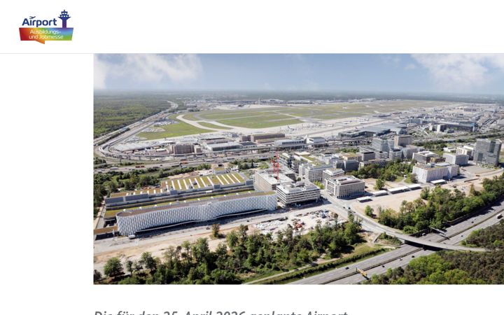 Screenshot of airport-ajm.de