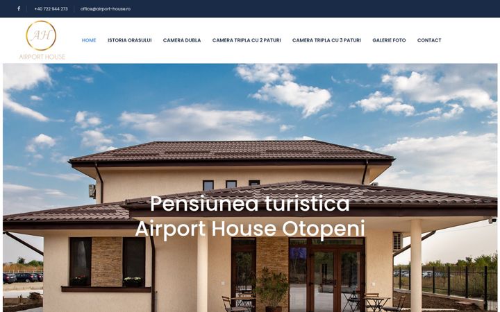 Screenshot of airport-house.ro