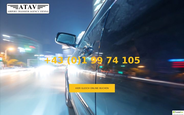 Screenshot of airport-transfer-agency-vienna.at