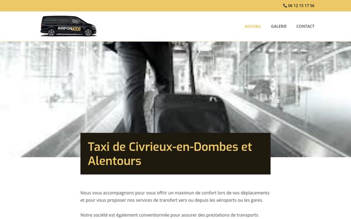 Screenshot of airportaxi-civrieux01.fr