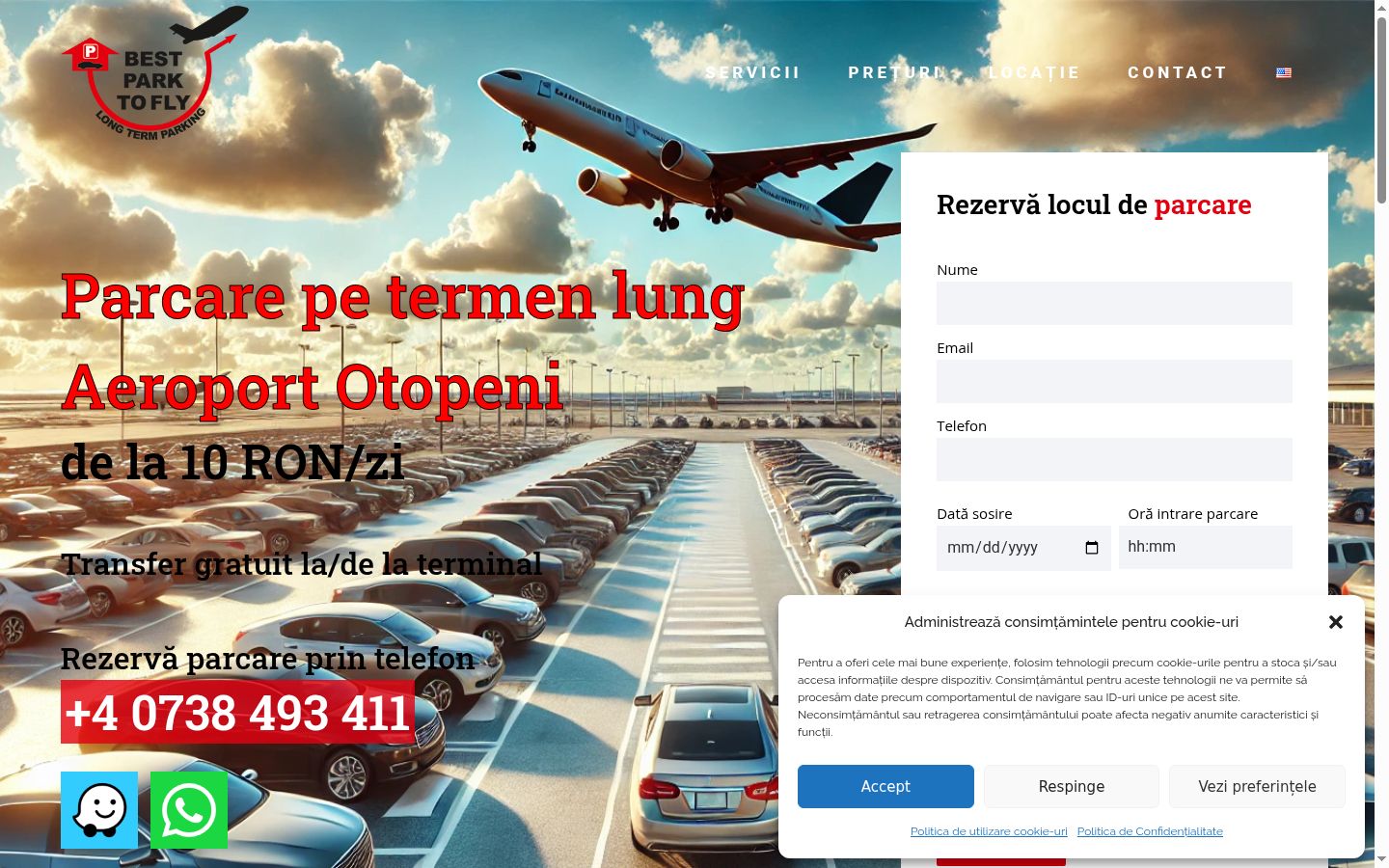 Screenshot des Einwilligungsbanners vor jeglicher Interaktion