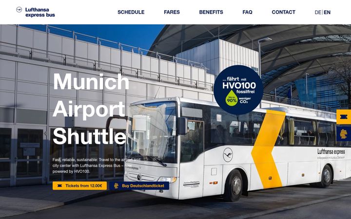 Screenshot of airportbus-muenchen.de