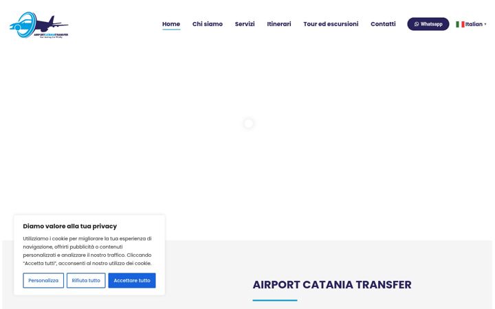 Skærmbillede af airportcataniatransfer.it