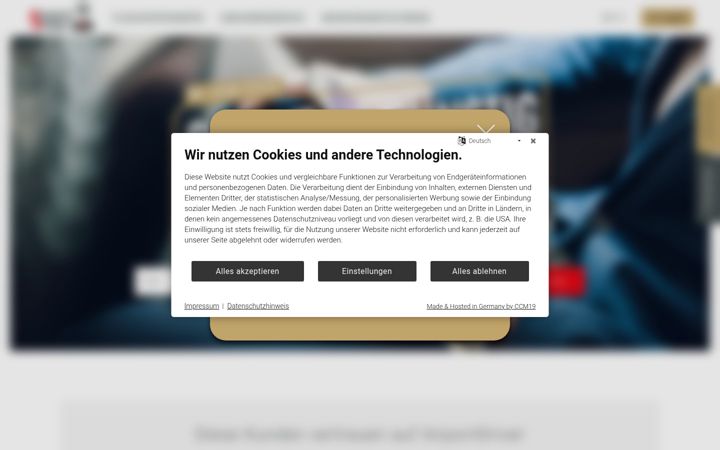 Screenshot of airportdriver.at