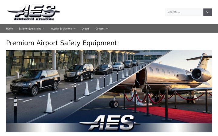Screenshot of airportequipmentsupply.com