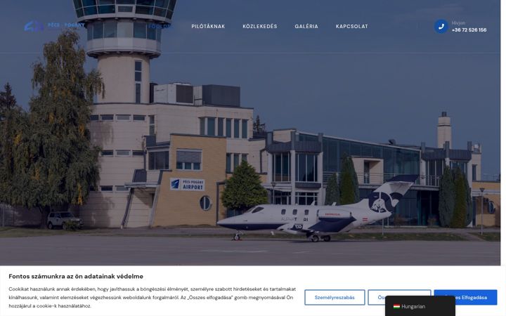 Screenshot of airportpecs.com