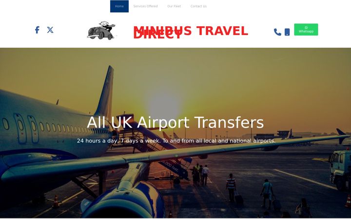 Screenshot of airports4u.com