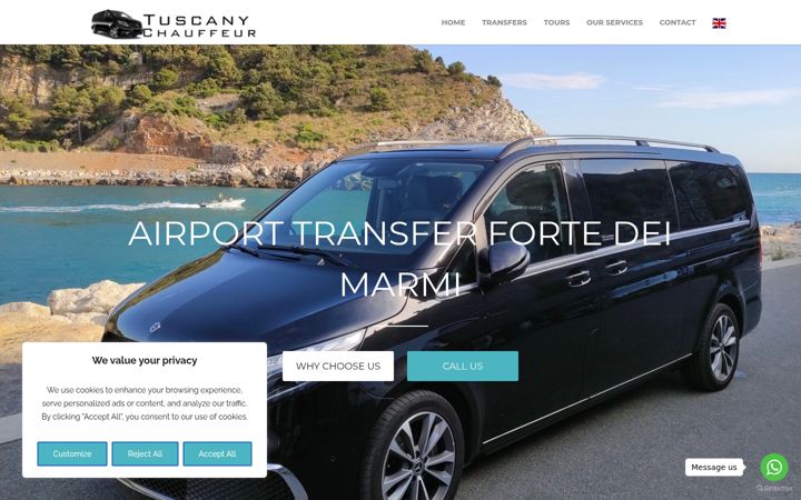 Screenshot di airporttransferforte.com