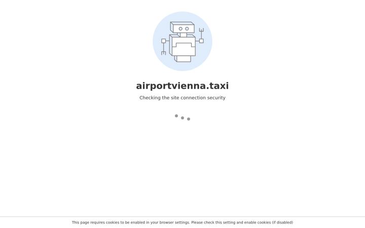 Ekraanipilt saidist airportvienna.taxi