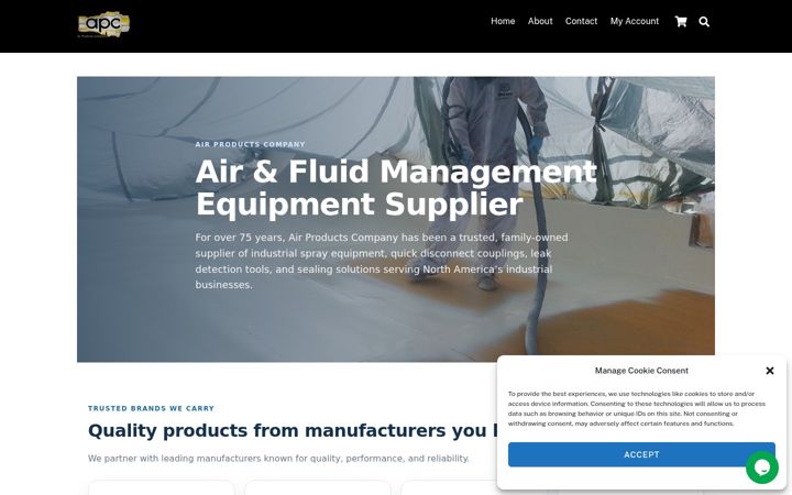 Screenshot di airproductsusa.com