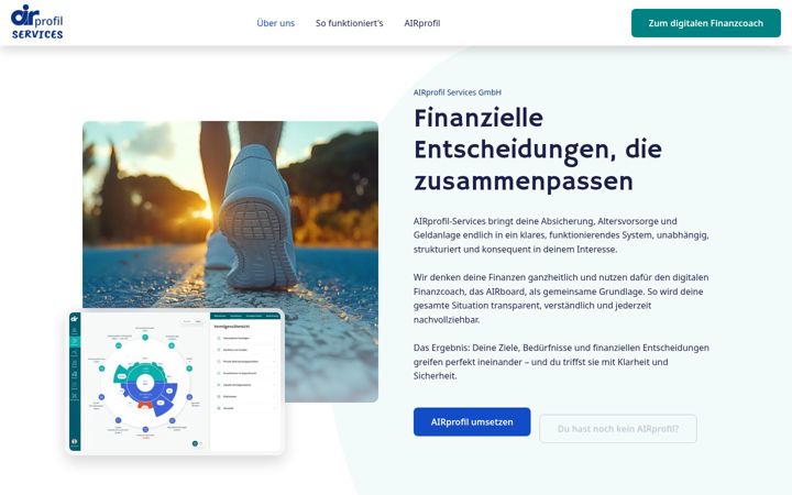 Screenshot di airprofil-services.com