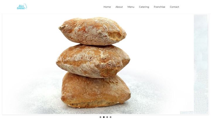 Screenshot του airrtoast.com