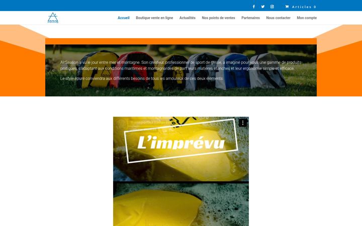 Screenshot του airseason.com