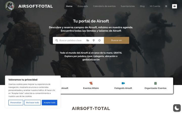 Screenshot di airsoft-total.com