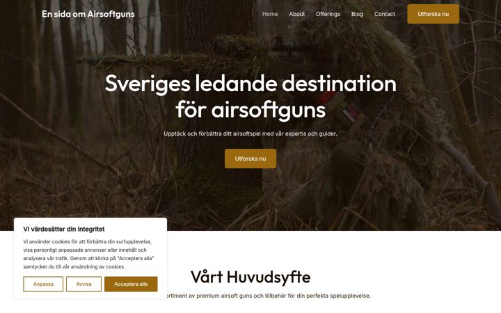 Screenshot of airsoftguns.se