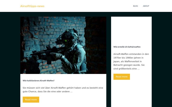 Screenshot of airsofttipps-news.de