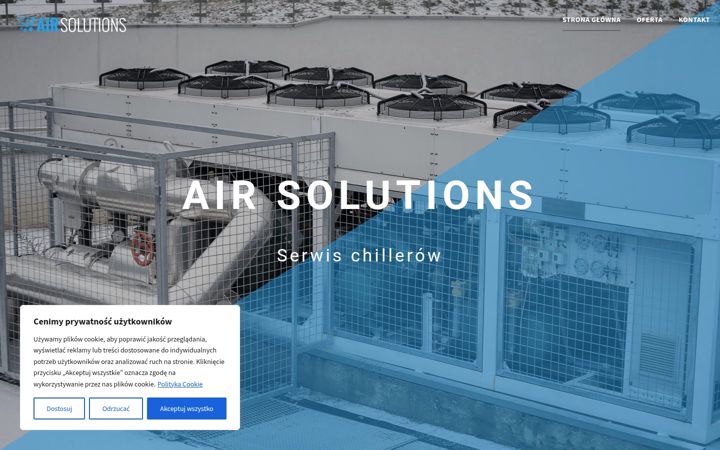 Screenshot of airsolutions.com.pl