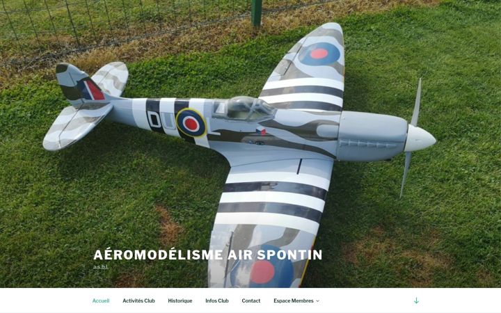 Screenshot of airspontin.be