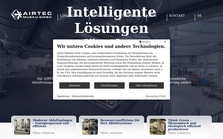 Screenshot of airtec-mueku.de