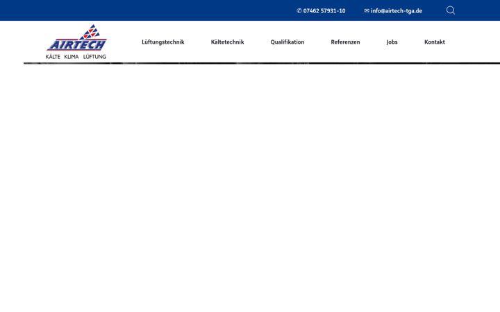 Screenshot of airtech-tga.de