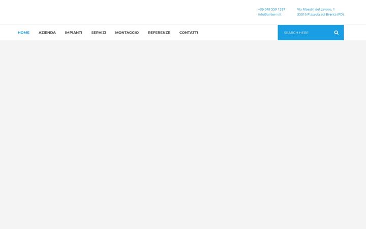 Screenshot stránky airterm.it