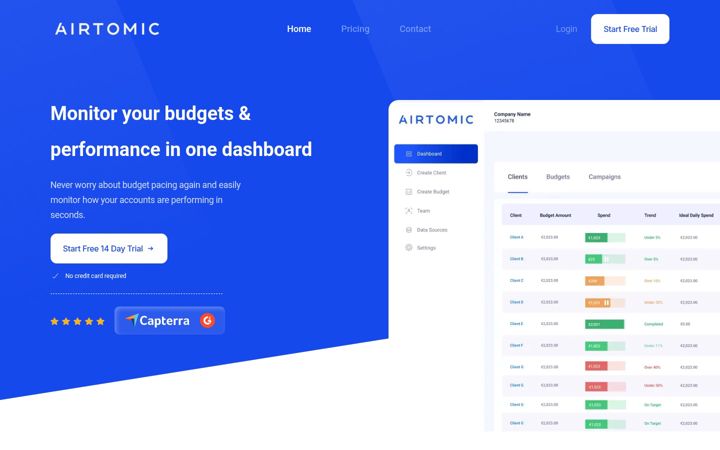Screenshot of airtomic.co