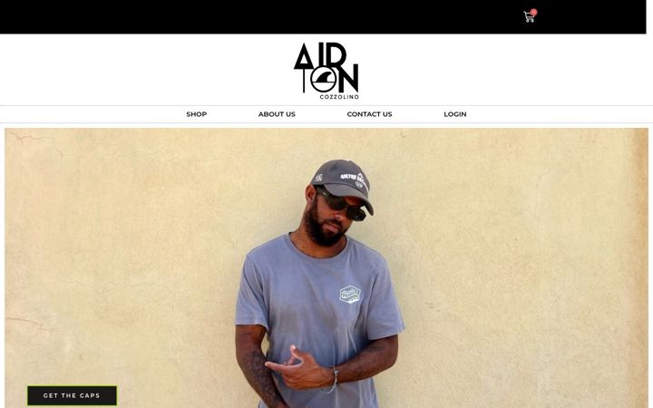 Screenshot of airtoncozzolino.com