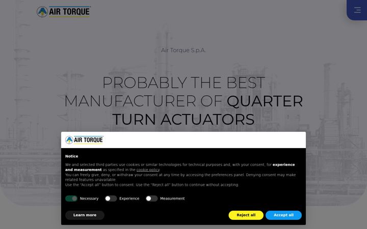 Screenshot of airtorque.it