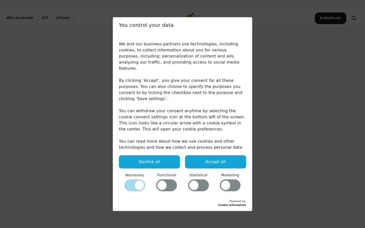Skärmbild av airtox.no